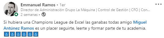 Cursos de Excel